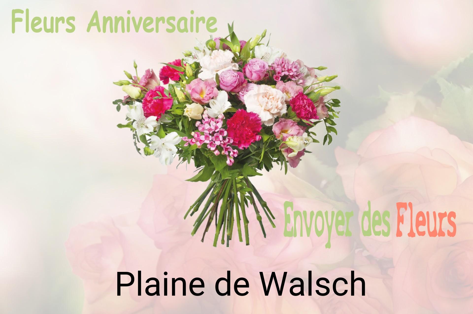 Bouquet de fleurs d’anniversaire livré à Plaine-de-Walsch